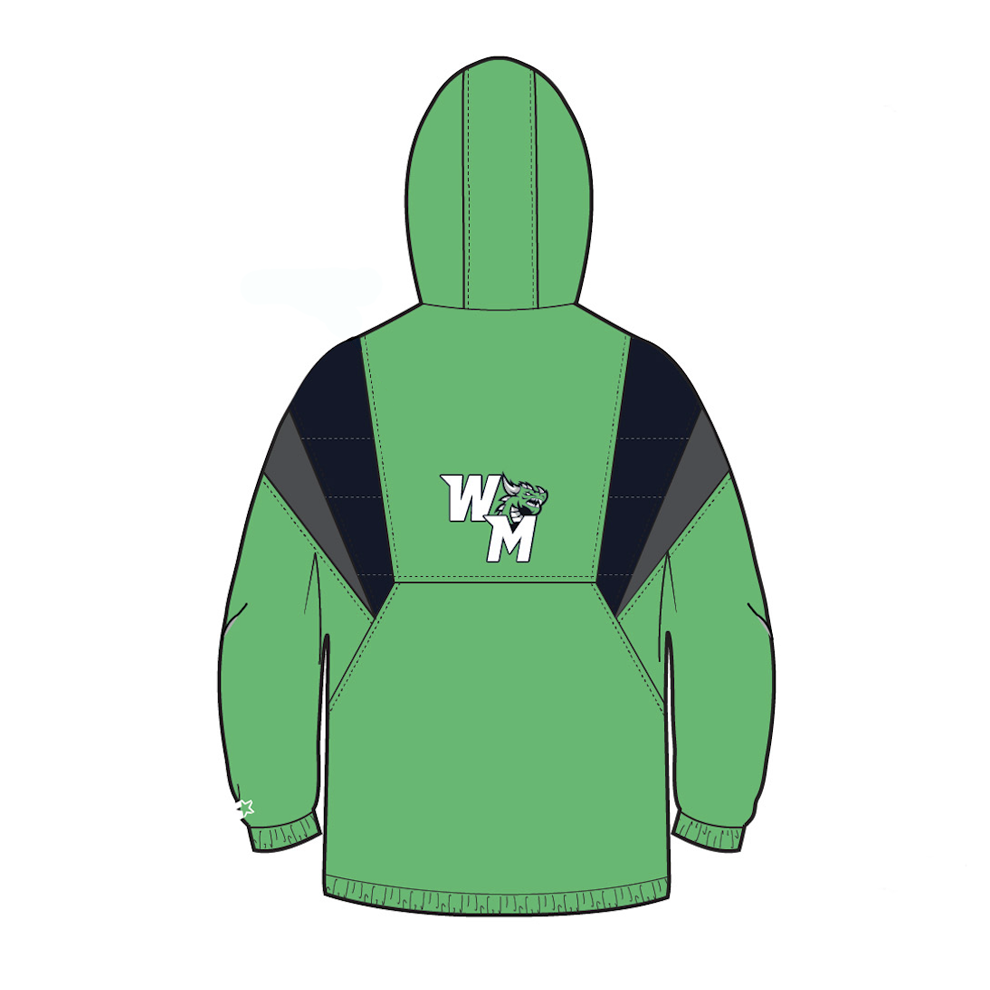Starter Men's Sublimated Quilted Pullover Jacket