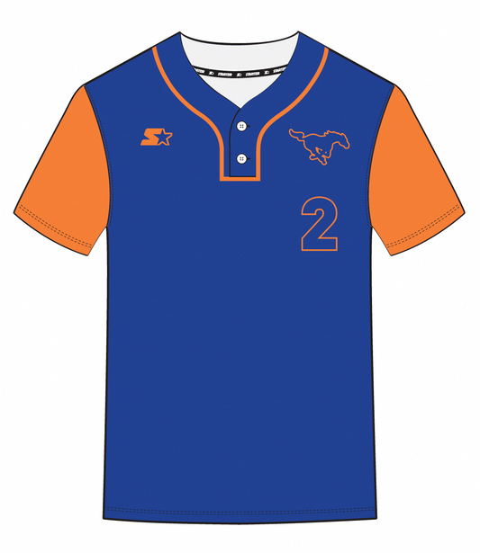 Starter Softball Two Button Jersey