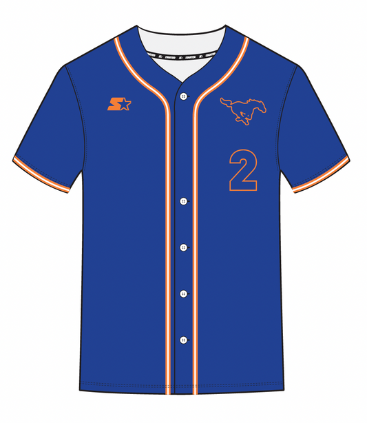 Starter Softball Full Button Jersey