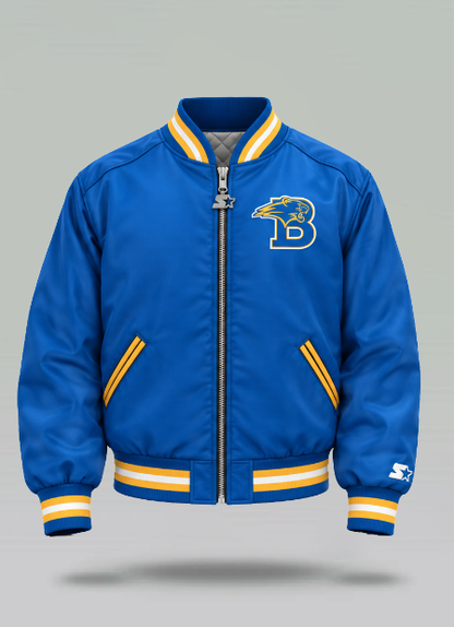 STARTER Sublimated Quilted Full-Zip Varsity Jacket