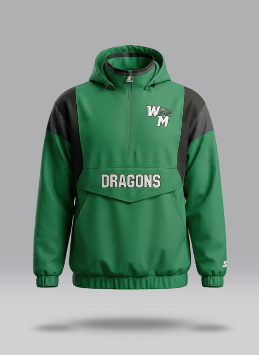 STARTER Men's Sublimated Quilted Pullover Jacket