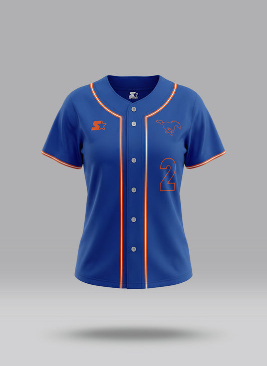 STARTER Softball Full Button Jersey