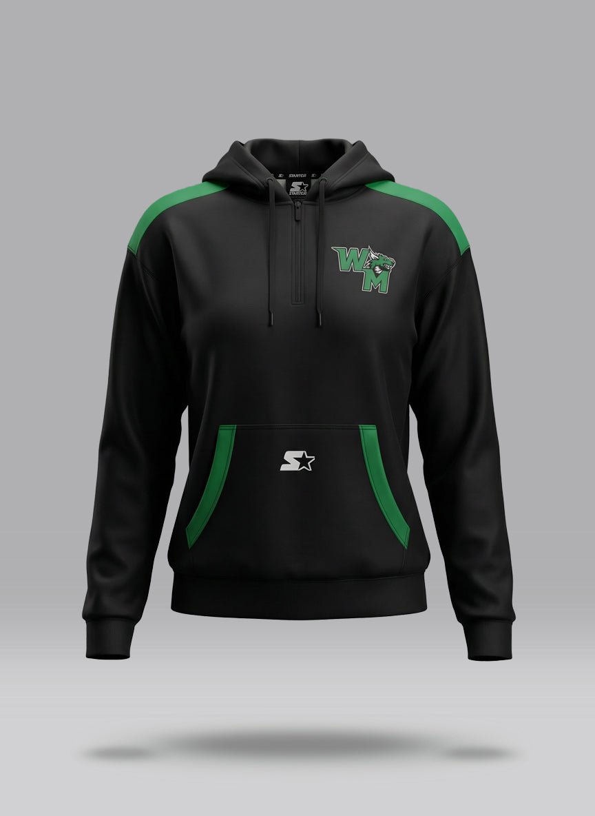 STARTER Women's 1/4 Zip Hoodie
