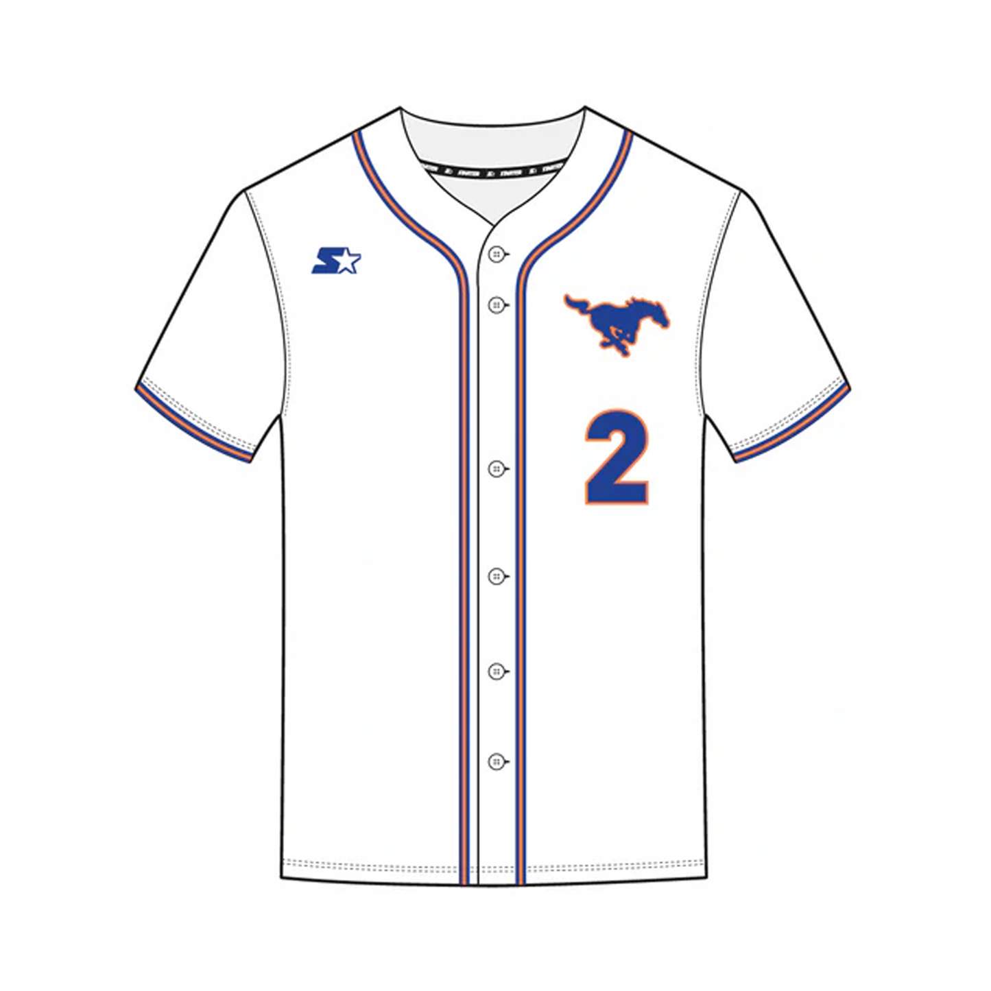 Starter Baseball Full Button Jersey